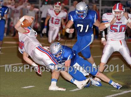 Thumbnail 1 in River Oaks vs. Simpson Academy (MAIS Class AA Championship) photogallery.