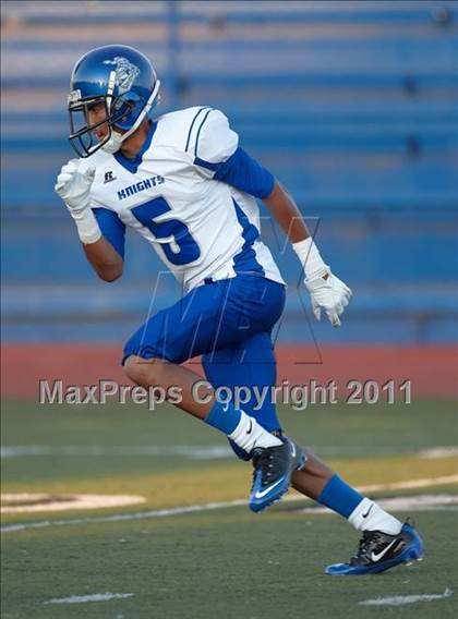 Thumbnail 1 in Placer vs. Brookside Christian (Smackdown at Sactown) photogallery.