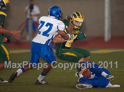 Thumbnail 3 in Placer vs. Brookside Christian (Smackdown at Sactown) photogallery.