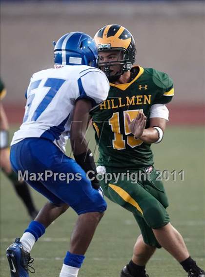 Thumbnail 3 in Placer vs. Brookside Christian (Smackdown at Sactown) photogallery.
