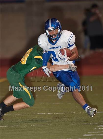 Thumbnail 1 in Placer vs. Brookside Christian (Smackdown at Sactown) photogallery.