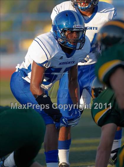 Thumbnail 1 in Placer vs. Brookside Christian (Smackdown at Sactown) photogallery.