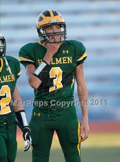 Thumbnail 3 in Placer vs. Brookside Christian (Smackdown at Sactown) photogallery.