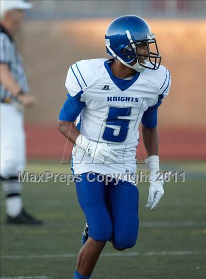 Thumbnail 1 in Placer vs. Brookside Christian (Smackdown at Sactown) photogallery.