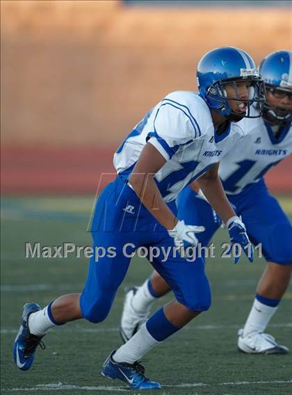 Thumbnail 2 in Placer vs. Brookside Christian (Smackdown at Sactown) photogallery.