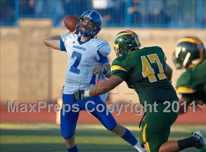 Thumbnail 3 in Placer vs. Brookside Christian (Smackdown at Sactown) photogallery.