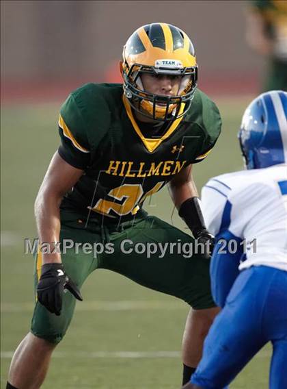 Thumbnail 1 in Placer vs. Brookside Christian (Smackdown at Sactown) photogallery.