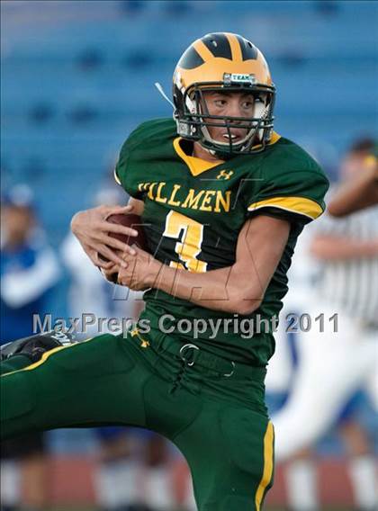 Thumbnail 1 in Placer vs. Brookside Christian (Smackdown at Sactown) photogallery.