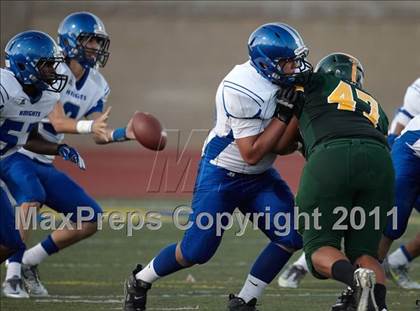 Thumbnail 3 in Placer vs. Brookside Christian (Smackdown at Sactown) photogallery.
