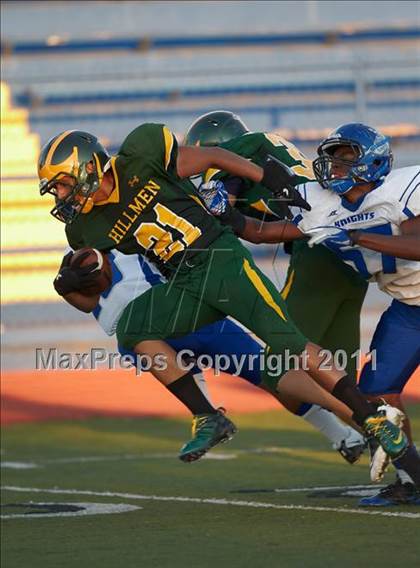 Thumbnail 3 in Placer vs. Brookside Christian (Smackdown at Sactown) photogallery.