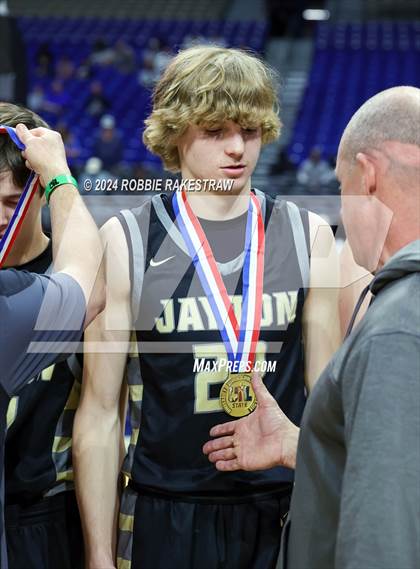 Thumbnail 2 in Benjamin vs. Jayton (UIL 1A Basketball Final Medal Ceremony) photogallery.