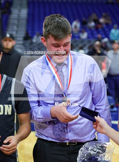 Thumbnail 2 in Benjamin vs. Jayton (UIL 1A Basketball Final Medal Ceremony) photogallery.