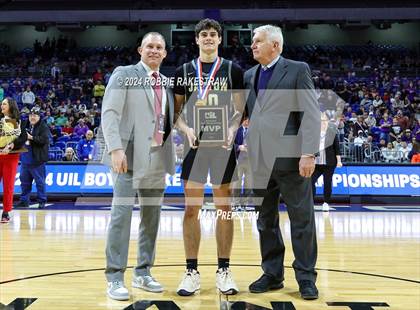 Thumbnail 2 in Benjamin vs. Jayton (UIL 1A Basketball Final Medal Ceremony) photogallery.