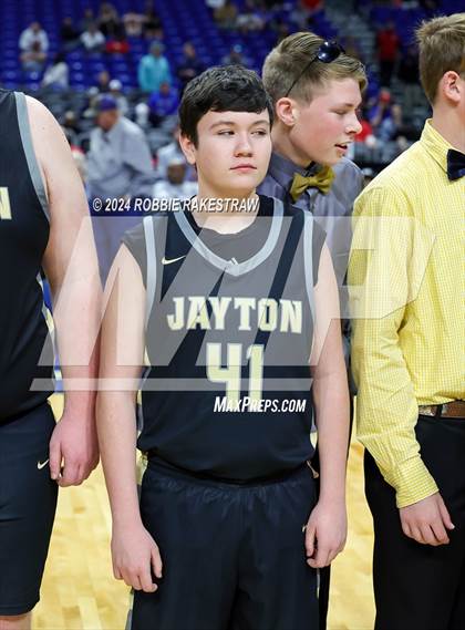 Thumbnail 1 in Benjamin vs. Jayton (UIL 1A Basketball Final Medal Ceremony) photogallery.