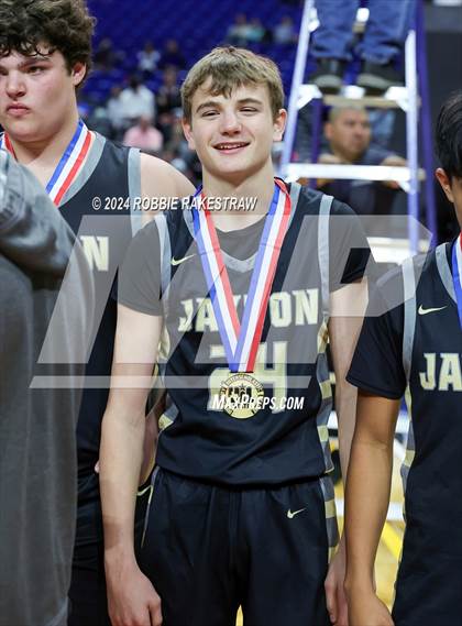 Thumbnail 3 in Benjamin vs. Jayton (UIL 1A Basketball Final Medal Ceremony) photogallery.