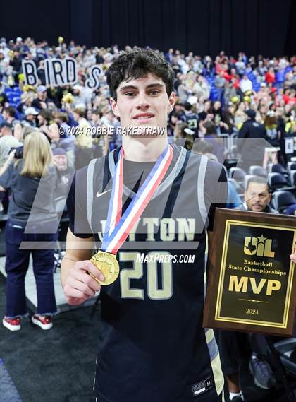 Thumbnail 1 in Benjamin vs. Jayton (UIL 1A Basketball Final Medal Ceremony) photogallery.