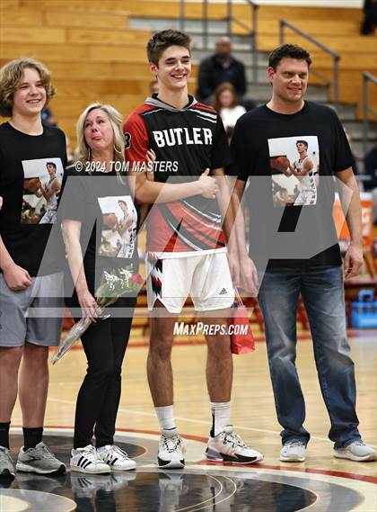 Thumbnail 1 in Cuthbertson @ Butler (Senior Night) photogallery.