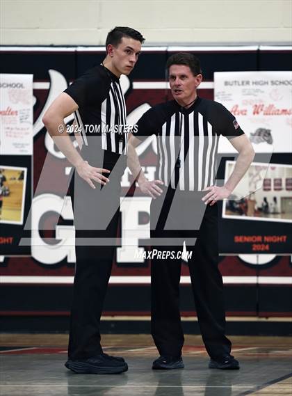Thumbnail 3 in Cuthbertson @ Butler (Senior Night) photogallery.