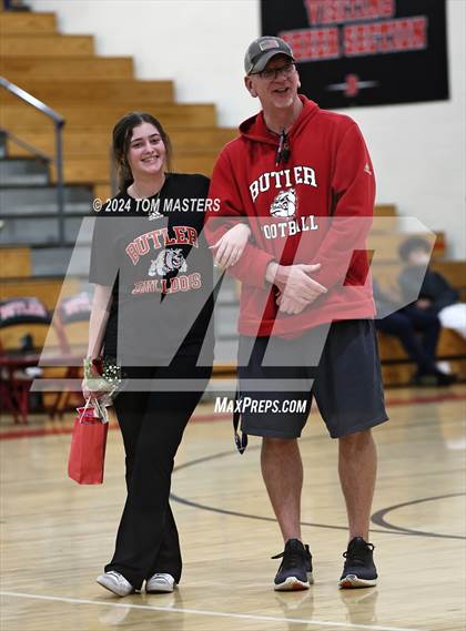 Thumbnail 1 in Cuthbertson @ Butler (Senior Night) photogallery.