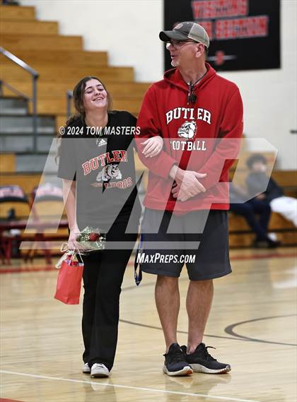 Thumbnail 3 in Cuthbertson @ Butler (Senior Night) photogallery.