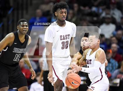 Thumbnail 2 in Memphis East vs Sunrise Christian Academy (Bass Pro Shop Tournament of Champions) photogallery.