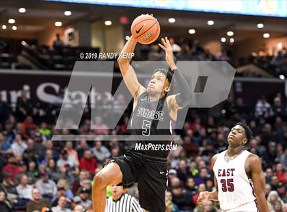 Thumbnail 2 in Memphis East vs Sunrise Christian Academy (Bass Pro Shop Tournament of Champions) photogallery.