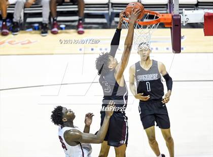 Thumbnail 1 in Memphis East vs Sunrise Christian Academy (Bass Pro Shop Tournament of Champions) photogallery.