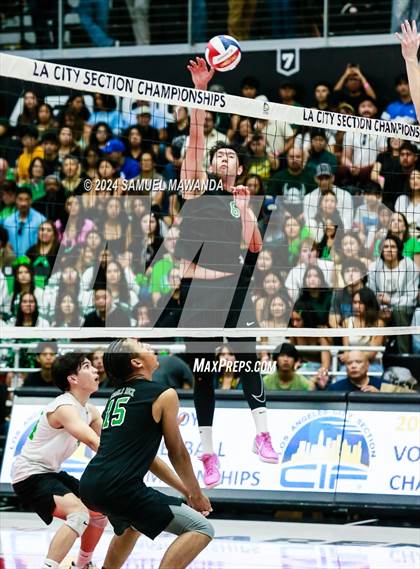 Thumbnail 2 in Chatsworth vs Eagle Rock (CIF LAS Open DivisionFinal) photogallery.