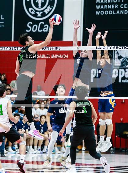 Thumbnail 2 in Chatsworth vs Eagle Rock (CIF LAS Open DivisionFinal) photogallery.
