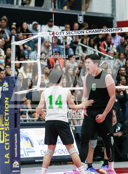 Thumbnail 3 in Chatsworth vs Eagle Rock (CIF LAS Open DivisionFinal) photogallery.