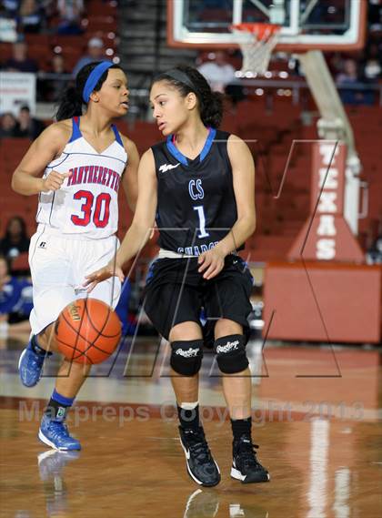 Thumbnail 2 in Duncanville vs. Clear Springs (UIL 5A Semifinal) photogallery.