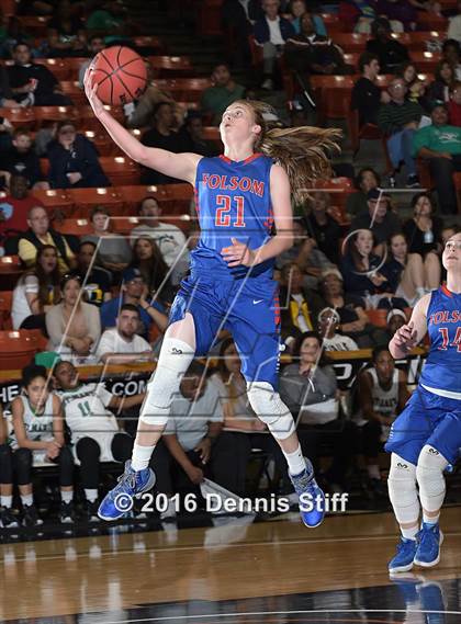 Thumbnail 1 in Folsom vs. St. Mary's (CIF SJS D1 Semifinal) photogallery.