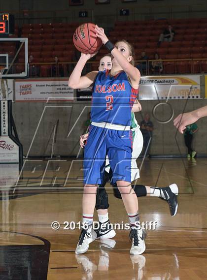 Thumbnail 1 in Folsom vs. St. Mary's (CIF SJS D1 Semifinal) photogallery.