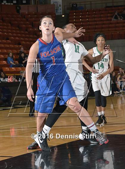 Thumbnail 3 in Folsom vs. St. Mary's (CIF SJS D1 Semifinal) photogallery.