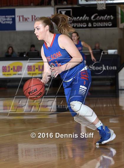 Thumbnail 3 in Folsom vs. St. Mary's (CIF SJS D1 Semifinal) photogallery.