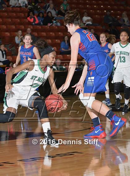 Thumbnail 1 in Folsom vs. St. Mary's (CIF SJS D1 Semifinal) photogallery.