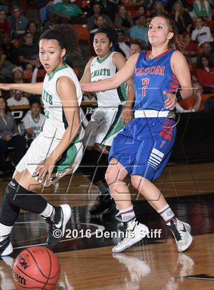 Thumbnail 3 in Folsom vs. St. Mary's (CIF SJS D1 Semifinal) photogallery.