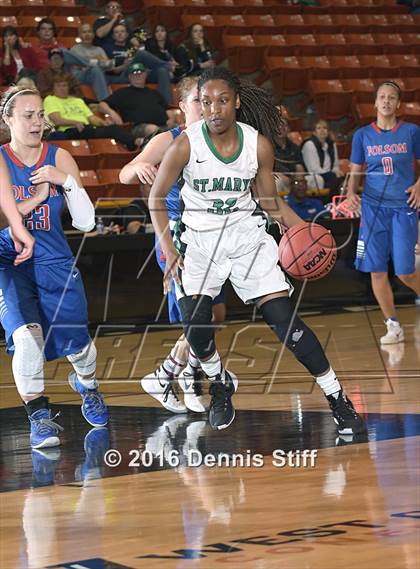 Thumbnail 1 in Folsom vs. St. Mary's (CIF SJS D1 Semifinal) photogallery.