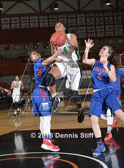 Thumbnail 1 in Folsom vs. St. Mary's (CIF SJS D1 Semifinal) photogallery.