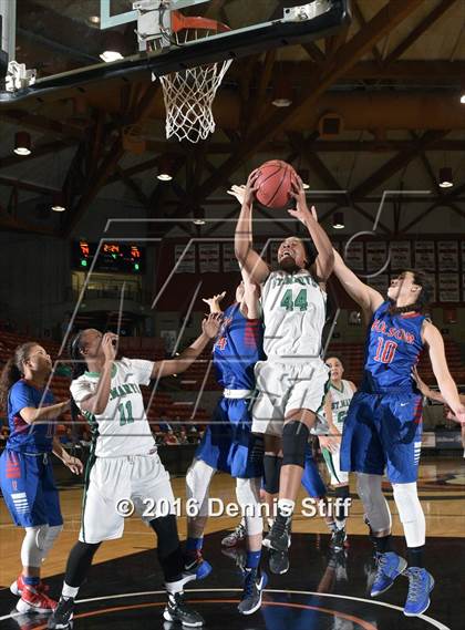 Thumbnail 1 in Folsom vs. St. Mary's (CIF SJS D1 Semifinal) photogallery.