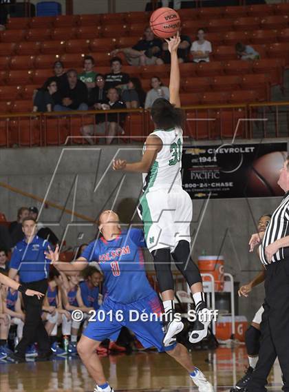 Thumbnail 2 in Folsom vs. St. Mary's (CIF SJS D1 Semifinal) photogallery.