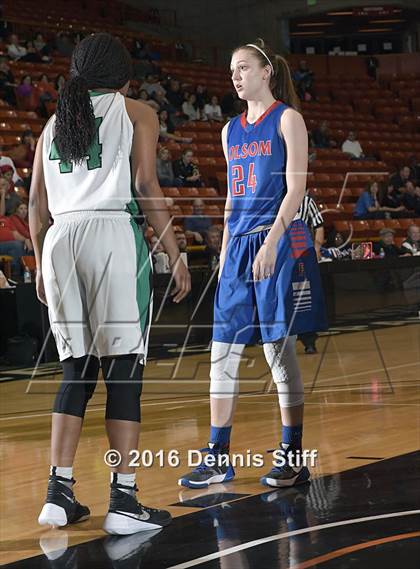Thumbnail 1 in Folsom vs. St. Mary's (CIF SJS D1 Semifinal) photogallery.