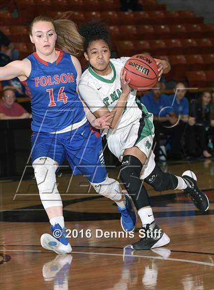 Thumbnail 1 in Folsom vs. St. Mary's (CIF SJS D1 Semifinal) photogallery.