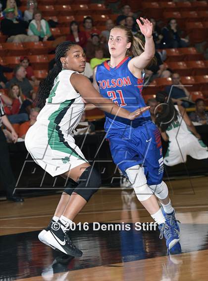 Thumbnail 3 in Folsom vs. St. Mary's (CIF SJS D1 Semifinal) photogallery.