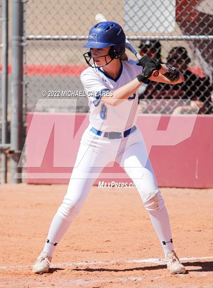 Thumbnail 3 in Chandler vs. Tolleson (Hamilton Softball Invitational) photogallery.
