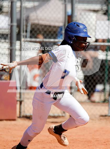 Thumbnail 2 in Chandler vs. Tolleson (Hamilton Softball Invitational) photogallery.