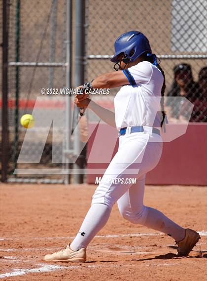 Thumbnail 3 in Chandler vs. Tolleson (Hamilton Softball Invitational) photogallery.