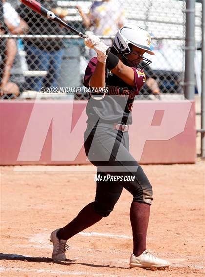 Thumbnail 2 in Chandler vs. Tolleson (Hamilton Softball Invitational) photogallery.