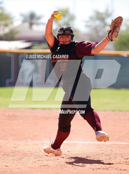 Thumbnail 1 in Chandler vs. Tolleson (Hamilton Softball Invitational) photogallery.