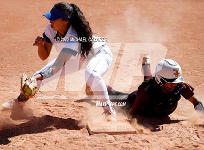 Thumbnail 3 in Chandler vs. Tolleson (Hamilton Softball Invitational) photogallery.